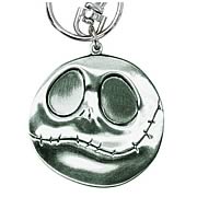 Nightmare Before Christmas Jack Skull Pewter Key Chain